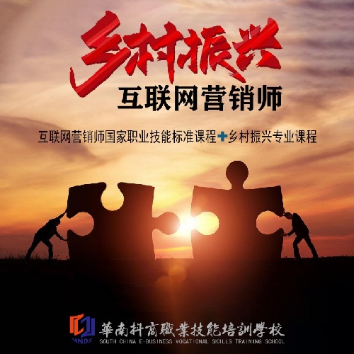 乡村振兴互联网营销师线上班